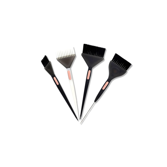 Vivaz Professional Hair Color Brush Set - 4pc